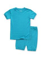 Load image into Gallery viewer, Boy Pajama Set - Aqua Blue

