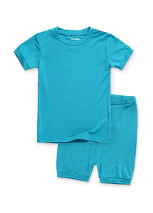 Boy Pajama Set - Aqua Blue
