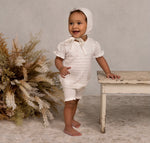 Load image into Gallery viewer, Girls Pointelle Knit Set
